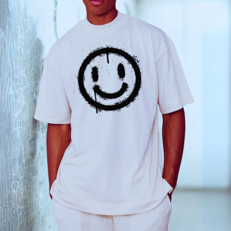 CoolSmiley T-shirt oversized homme