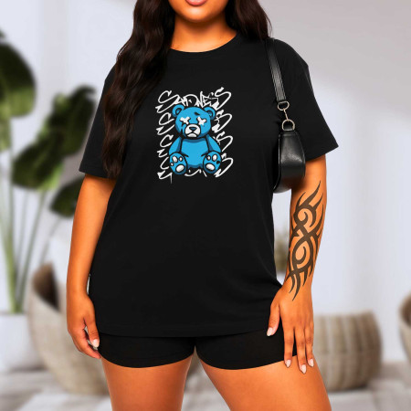 Sadness T-shirt oversized Femme