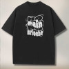 No pain no brioche T-shirt oversized femme