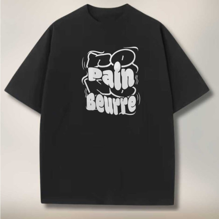 No pain no beurre T-shirt oversized
